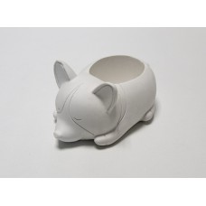 Декоративное кашпо Собака Корги