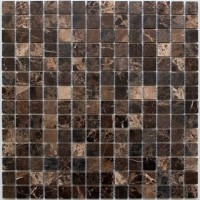 Emperador Dark мозаика из мрамора